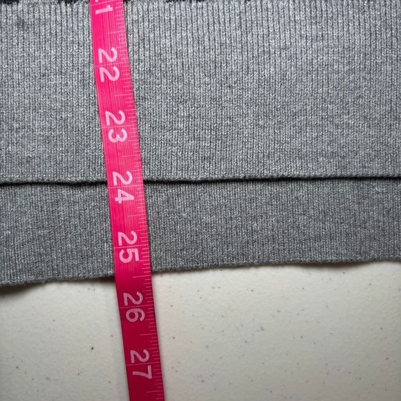 Stella‎ & Dot Gray Black White Animal Print Sweater 2X Wool Blend Heavy - Picture 9 of 9